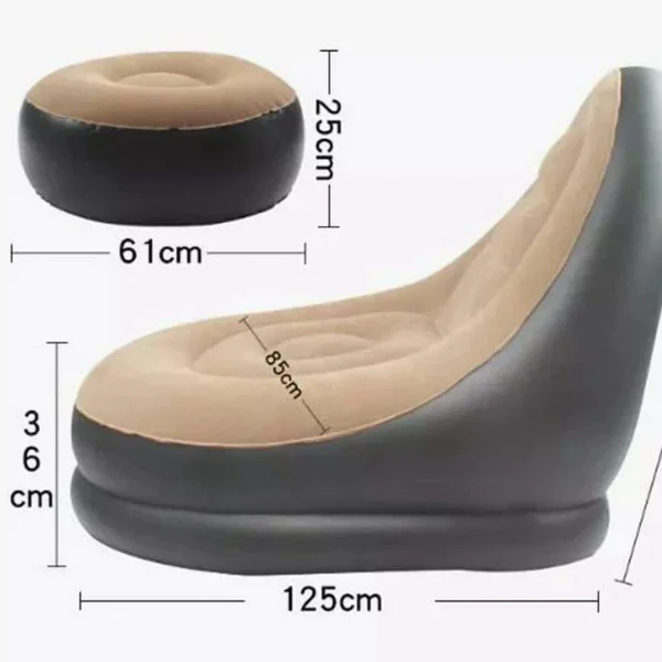 Mini Inflatable Seat + FootRest - Image 6