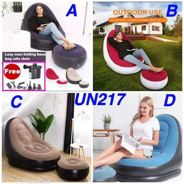 Mini Inflatable Seat + FootRest - Image 8