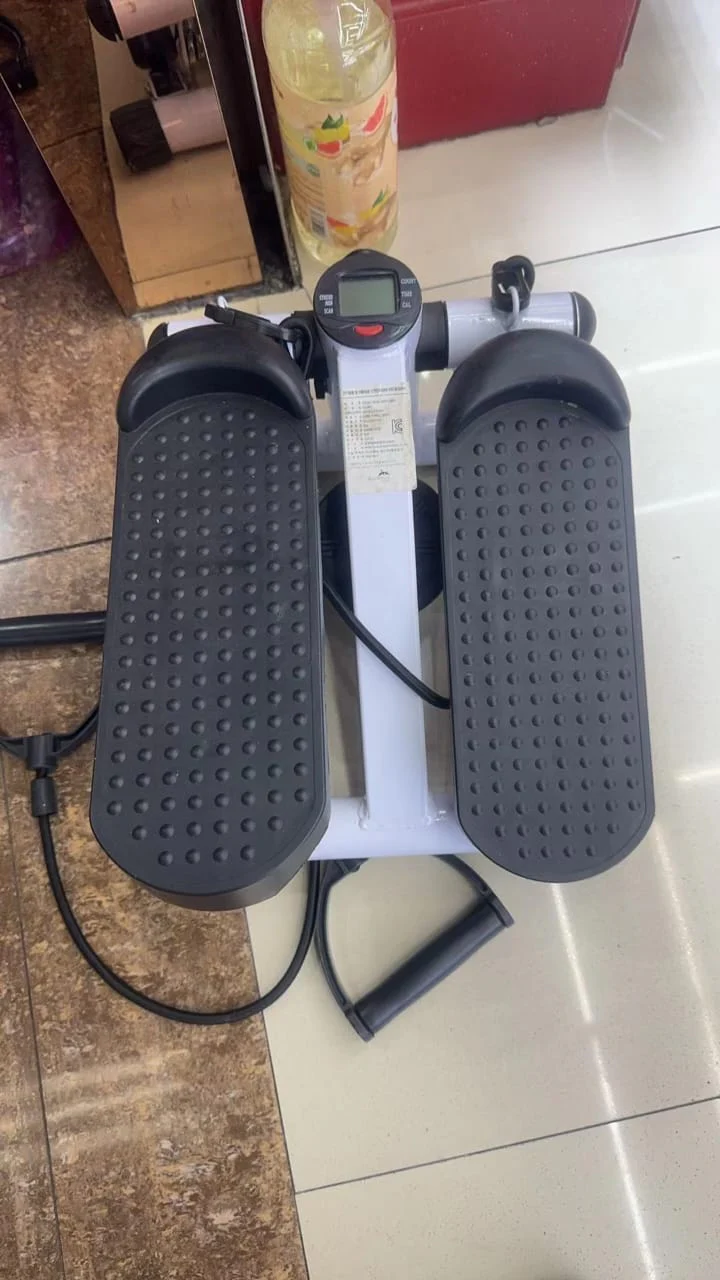 Mini Stepper with Resistance Bands Hydraulic Home Cardio Stepper with Digital Monitor for Home Workouts - Image 7