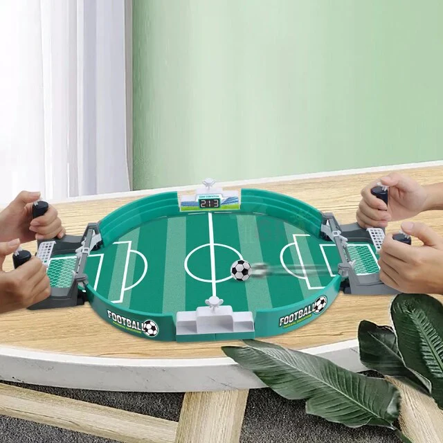Mini Tabletop Soccer Game Kit Early Educational Football Table Board Games - Image 3