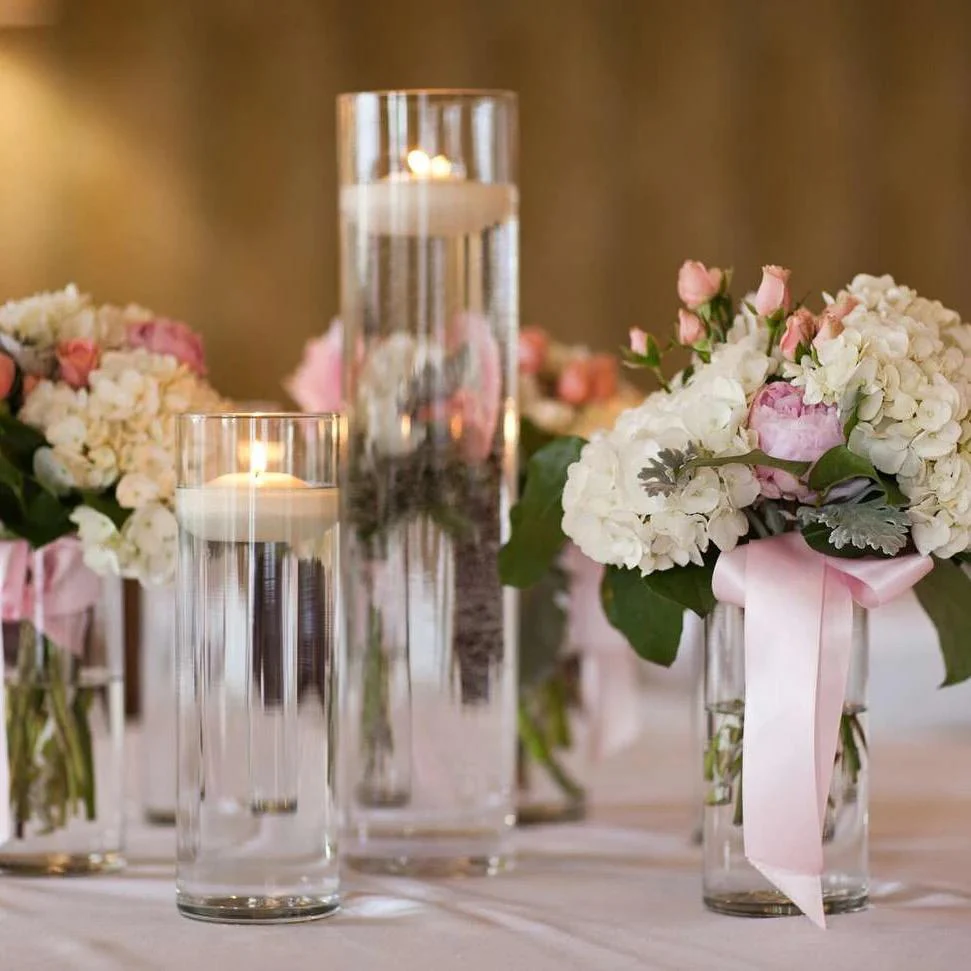 Modern creative clear  glass vase.(1 pc) - Image 2