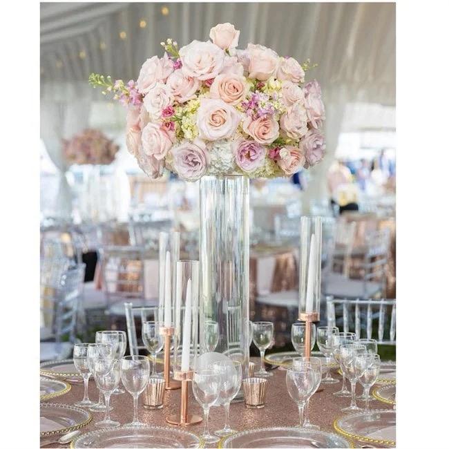 Modern creative clear  glass vase.(1 pc) - Image 3