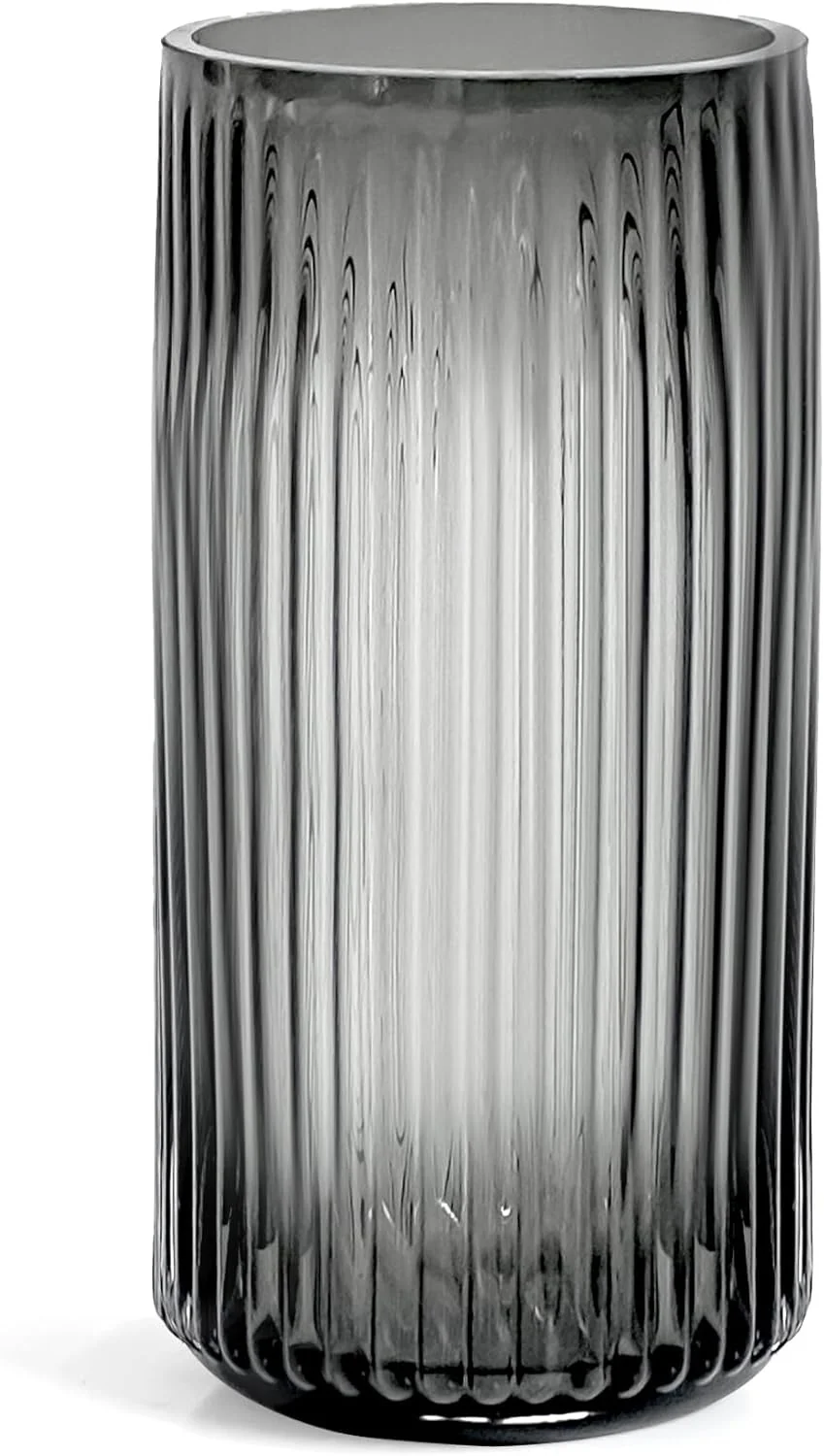 Modern creative dark  glass vase. - Image 2
