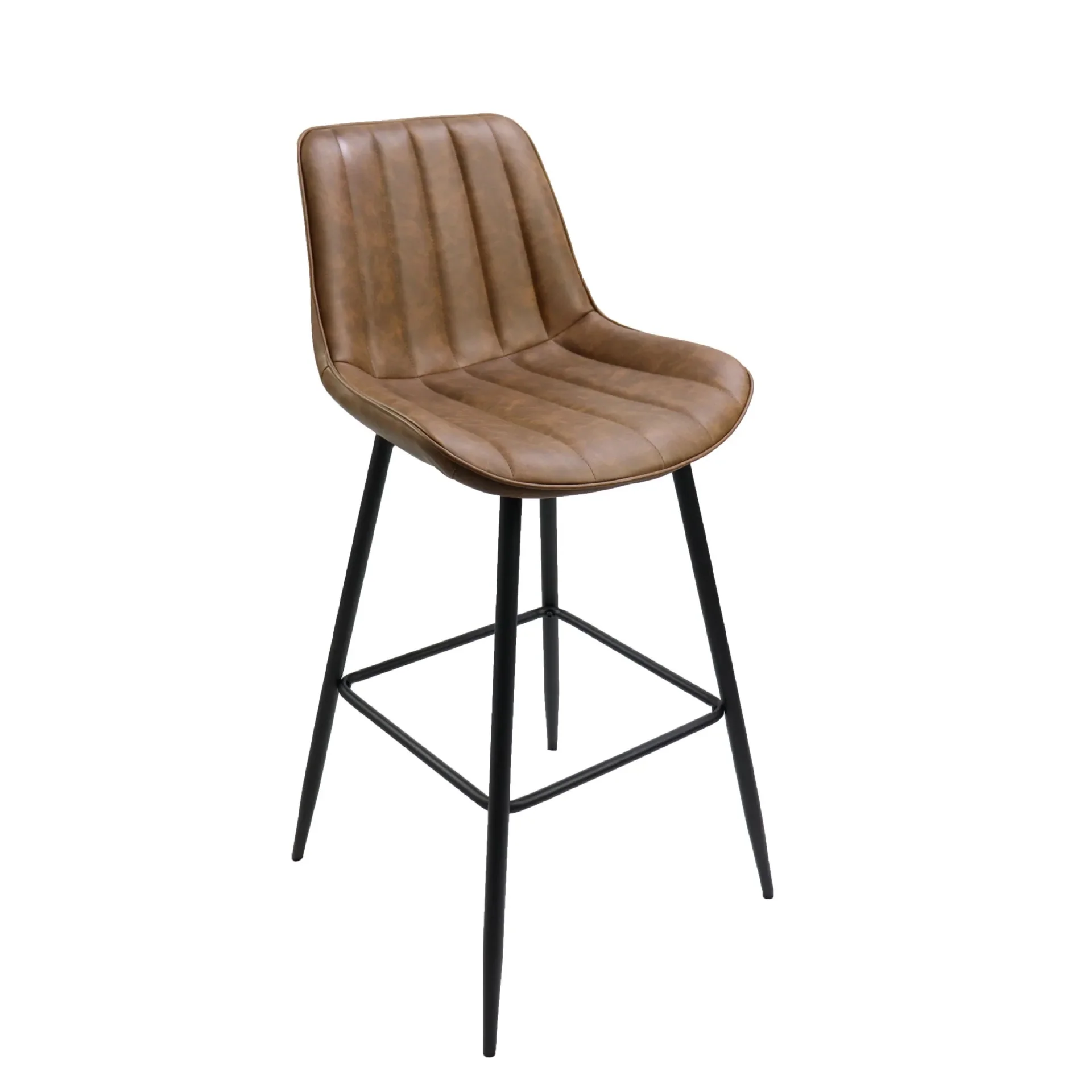 Modern Minimalist Light Luxury Bar Chair Counter Height Bar Stools - Image 4