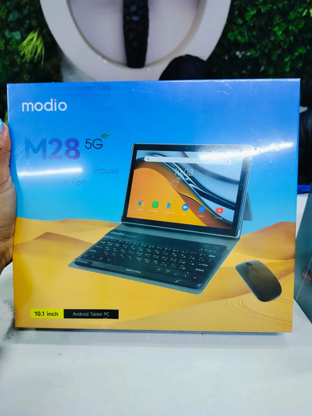 Modio Kids Tablet With Keyboard Laptop RAM 8GB/ ROM 512GB 10inch Android 11 Dual SIM CARD SLOT 5G - Image 3