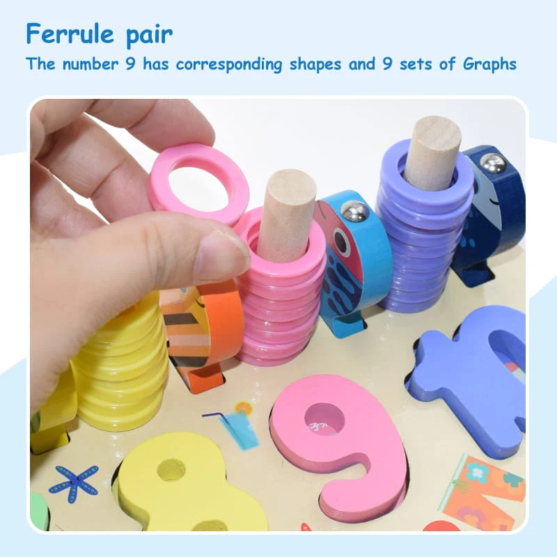 Montessori Educational wooden kids toys - Image 4