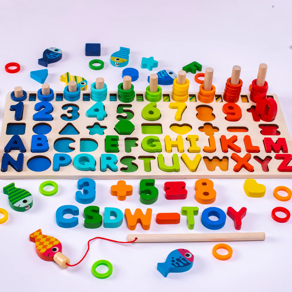 Montessori Educational wooden kids toys - Image 5