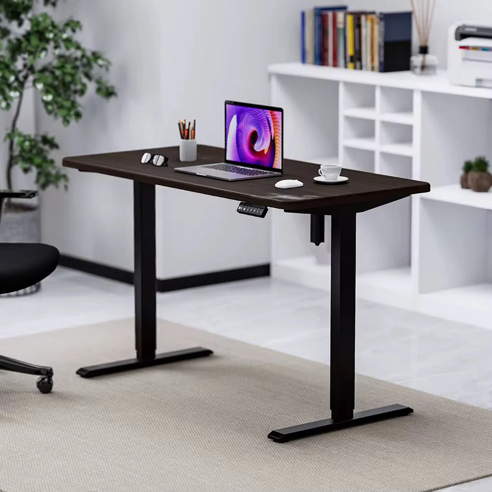 Electric Height Adjustable Sit-Stand Desk with Memory | Power Lift Computer & Laptop Desk for Home & Office - Image 5