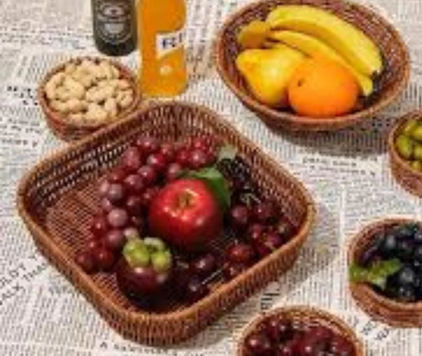 Multi-purpose Water Proof Reed Woven baskets - Image 9