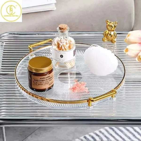 Multifunctional Round Storage Tray - Image 3