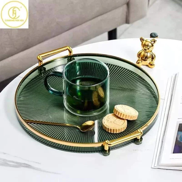 Multifunctional Round Storage Tray - Image 5