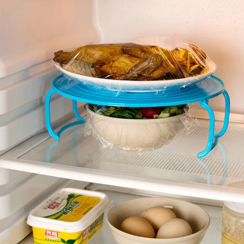Multifunctional serving tray, or fridge/ Microwave placement rack organizer - Image 4