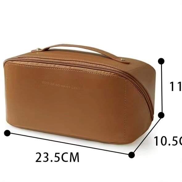 Stylish Waterproof Travel Makeup & Toiletry Organizer - Image 7