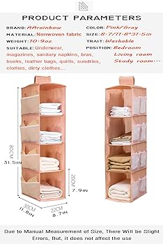 Multipocket 4 layer cloth organizer - Image 4