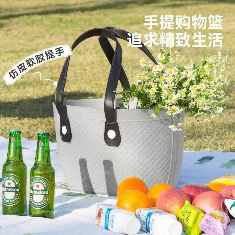 Multipurpose Basket-with straps for shopping/organizer/car-boot/laundry etc - Image 3