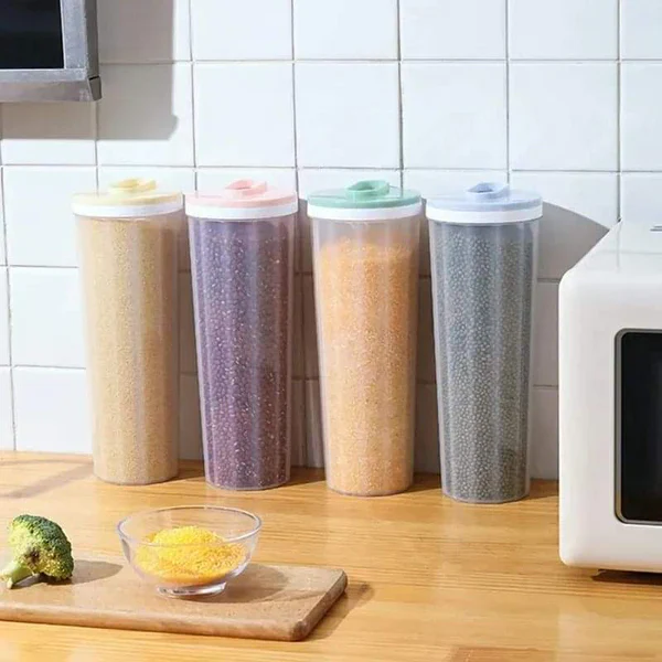 Multipurpose Cereal Storage Jars - Image 2