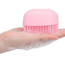 Multipurpose Reusable Silicone Body Scrubbers Brush / Massager with soap dispenser - Image 5