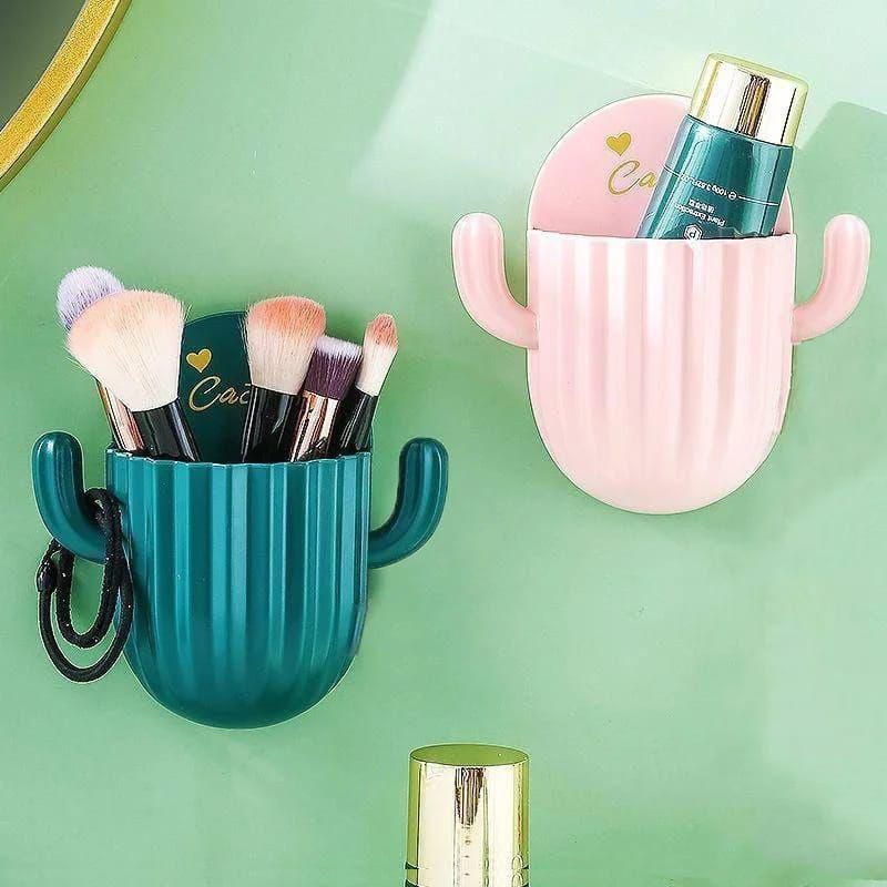 Multipurpose  Self-adhesive Cactus Storage Rack - Image 3