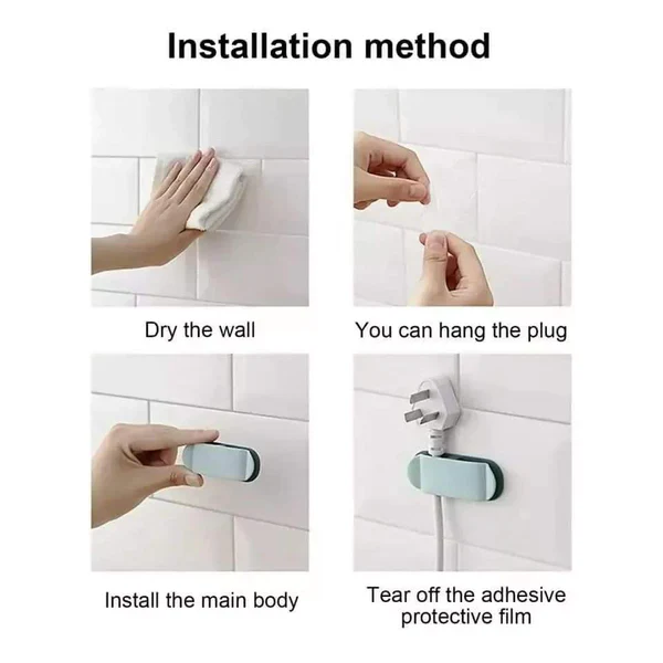 Multipurpose self adhesive wall hooks 6pcs - Image 5
