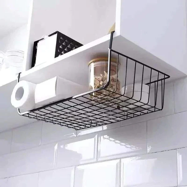 Multipurpose under the shelf storage mesh basket - Image 9