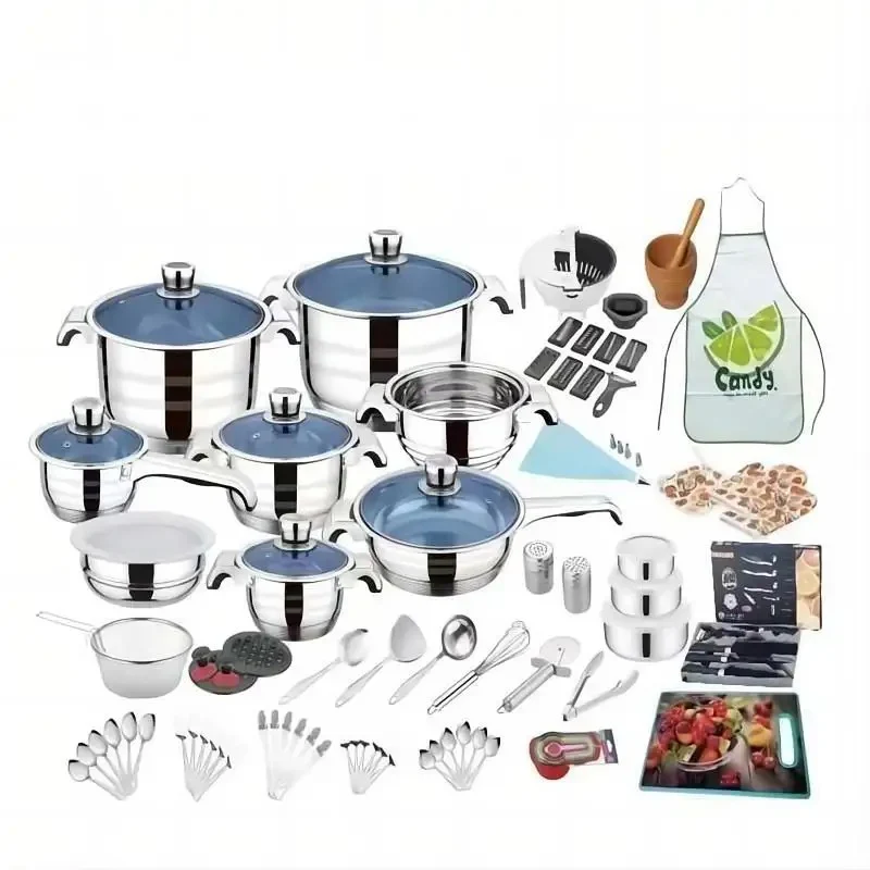 N&M 110pcs Heavy Duty Germany Cookware Set - Image 3