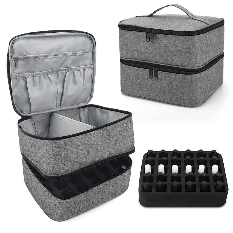 Nail polish travel organizer storage case - Image 4