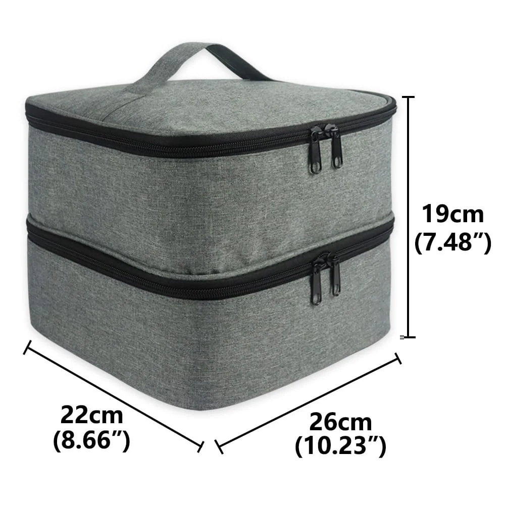 Nail polish travel organizer storage case - Image 6