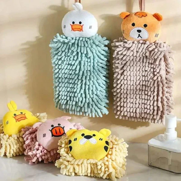 New Design Chenille Microfiber Hand Towels - Image 2