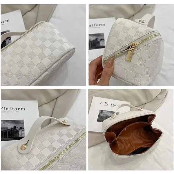 Cosmetics Storage Bag | Everyday Makeup & Toiletry Organizer - Image 4