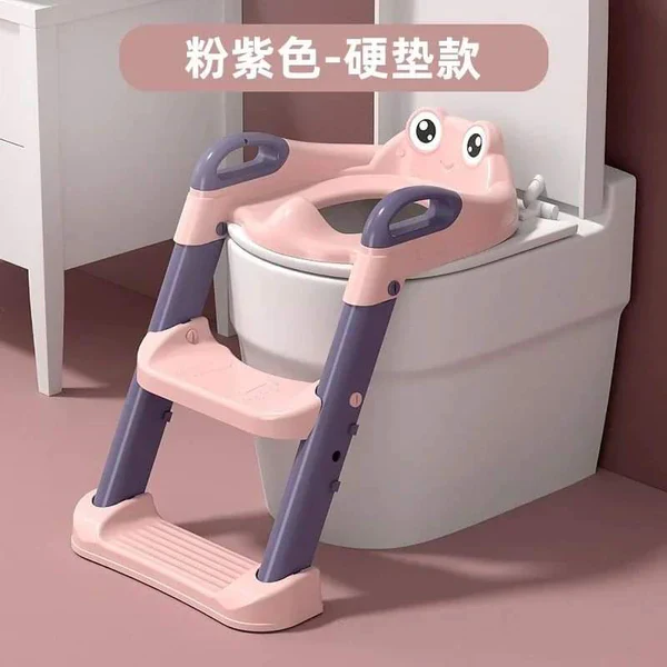 Kids Toilet Training Seat with Ladder Adjustable Toddler Potty Chair for Toilet Training in Kenya - Image 4