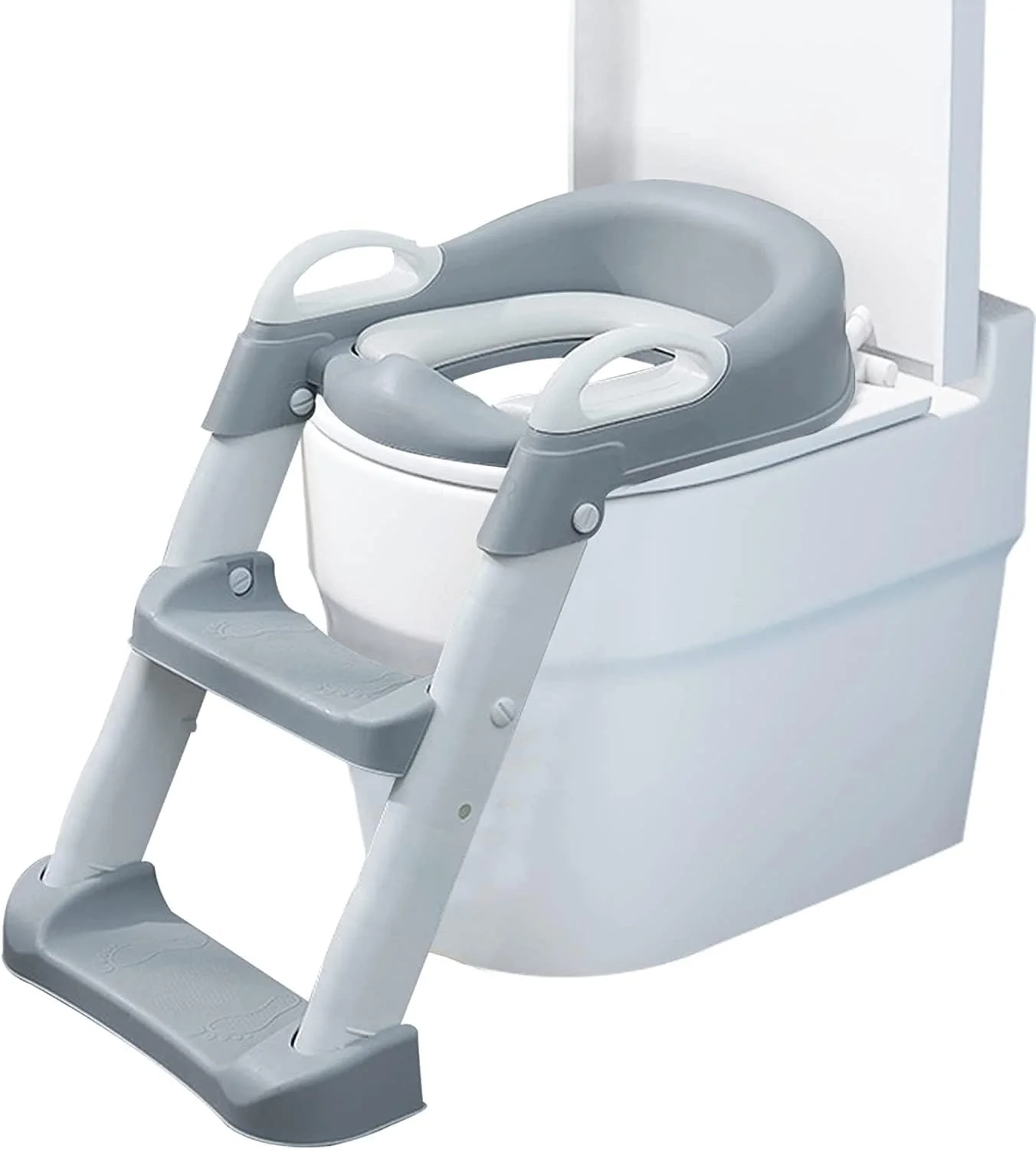 Kids Toilet Training Seat with Ladder Adjustable Toddler Potty Chair for Toilet Training in Kenya - Image 6