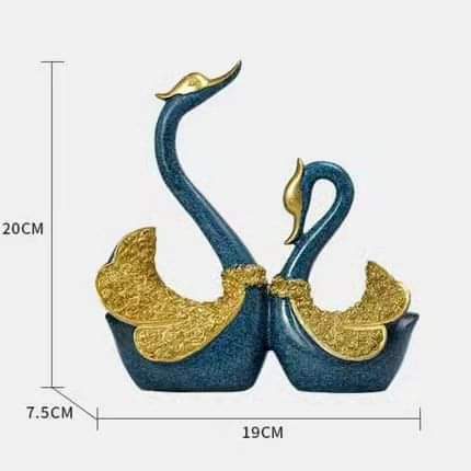 New Design Luxury Creative Swan Couple Decor - Image 4
