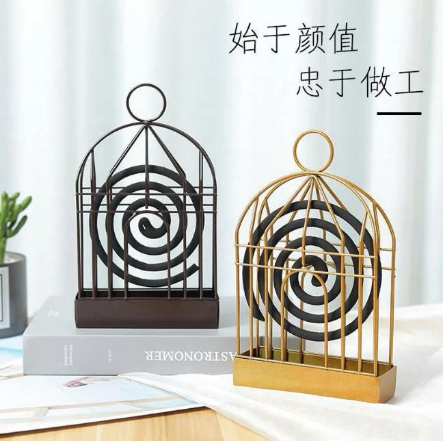 New Mosquito Coil Holder Bird Cage Shape - Image 4