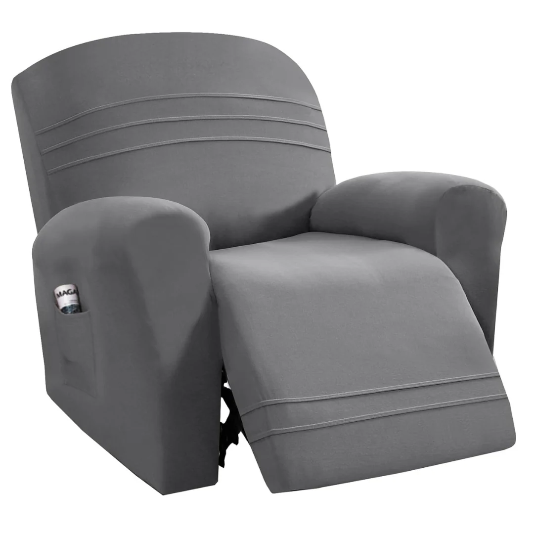 New Version Velvet Recliner Sofa Covers Stretch Reclining Couch Covers Sofa Slipcovers - Image 5