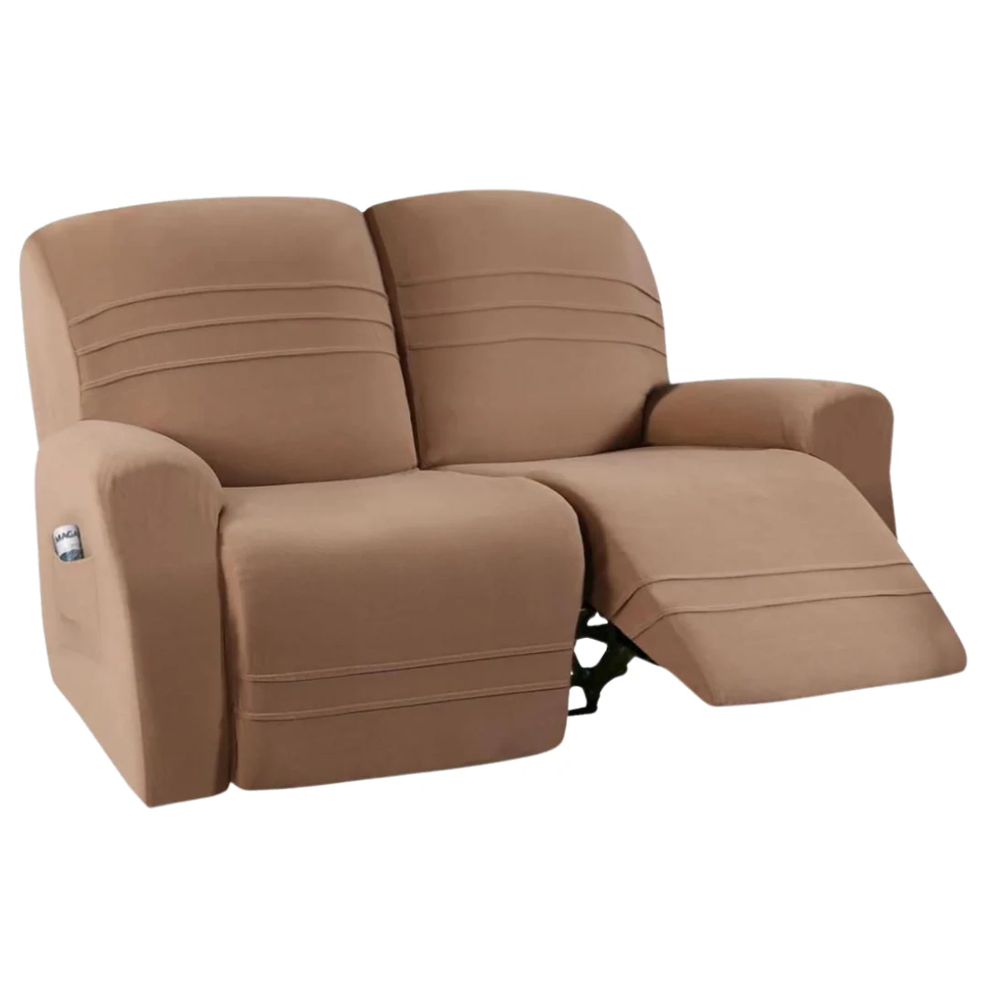 New Version Velvet Recliner Sofa Covers Stretch Reclining Couch Covers Sofa Slipcovers - Image 8