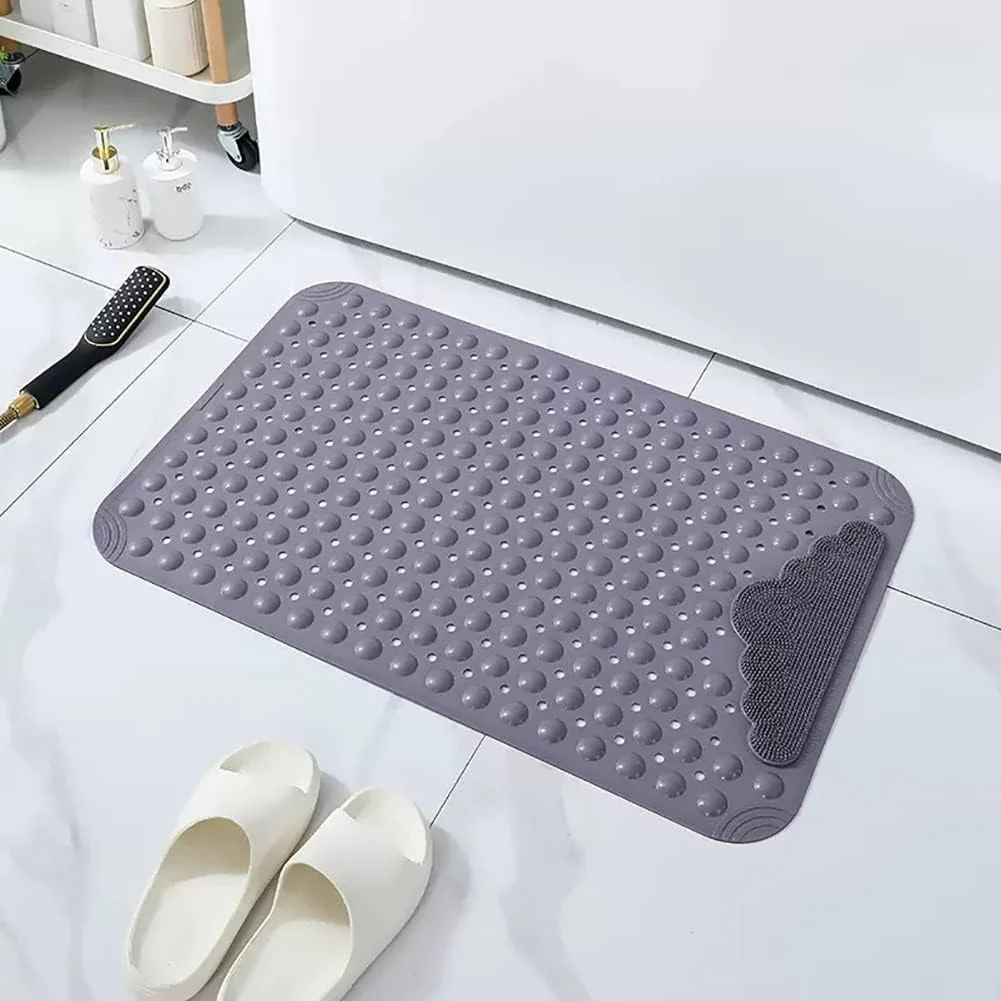 Non-Slip Shower Mat with Foot Massage – 50×80cm Bathroom Safety Mat - Image 3