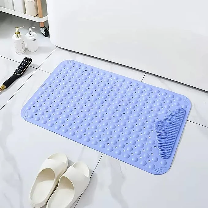 Non-Slip Shower Mat with Foot Massage – 50×80cm Bathroom Safety Mat - Image 5