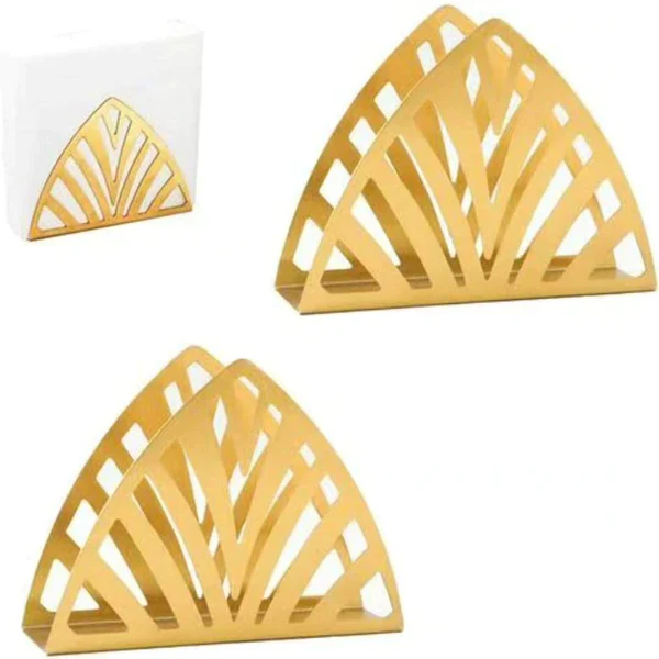 Nordic Gold Serviette Holder - Image 3