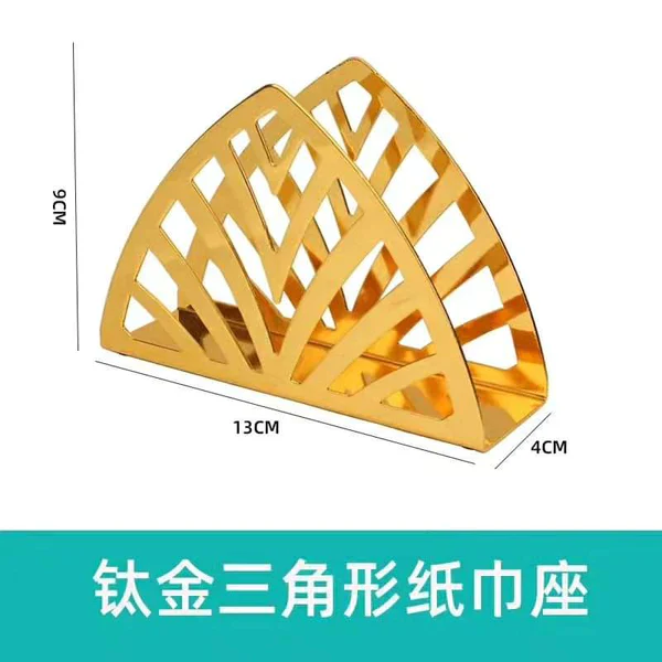 Nordic Gold Serviette Holder - Image 5