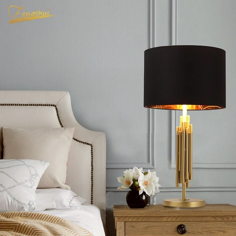 Nordic LED Iron Art Table Lamp Cafe Modern Restaurant Living Room Desk Lamp Bedroom Bedside Table Light Reading Decor Light - Image 3