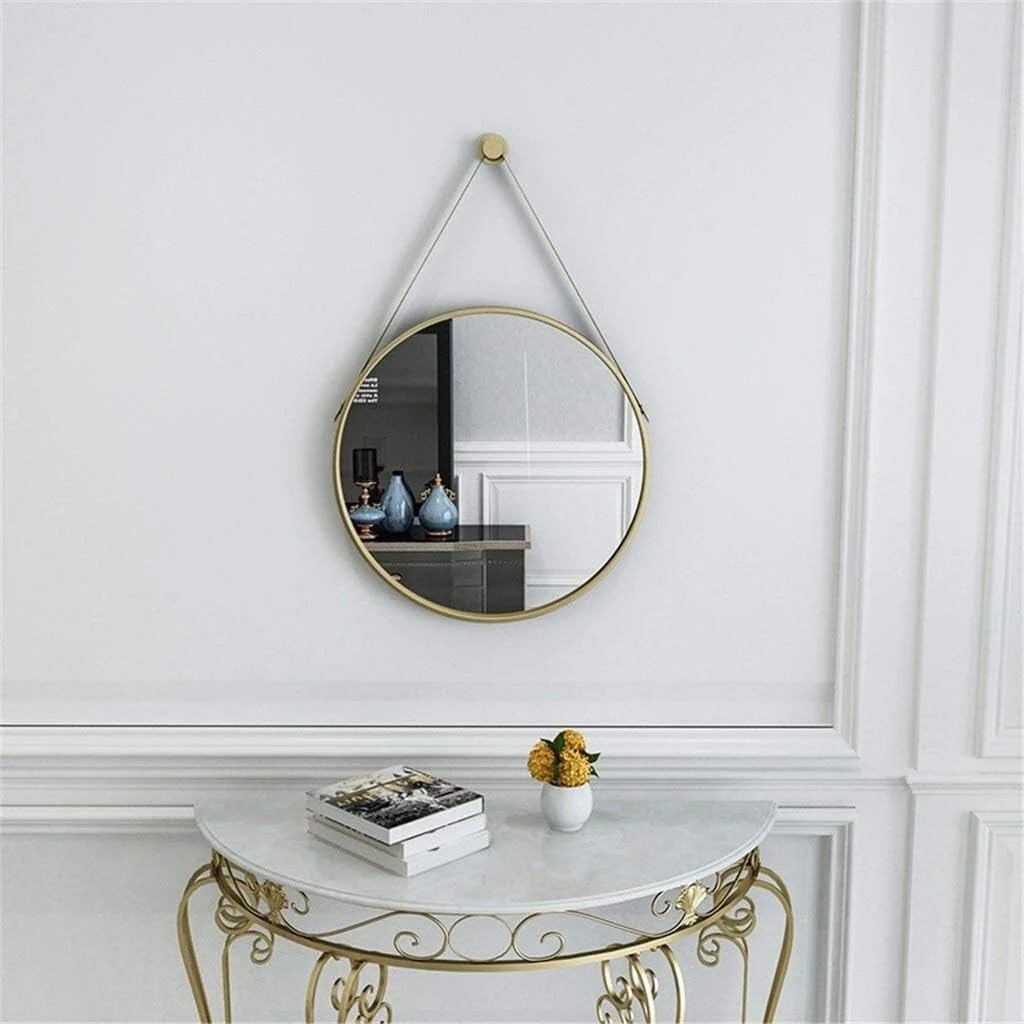 Nordic round decorative mirror 50cm - Image 3