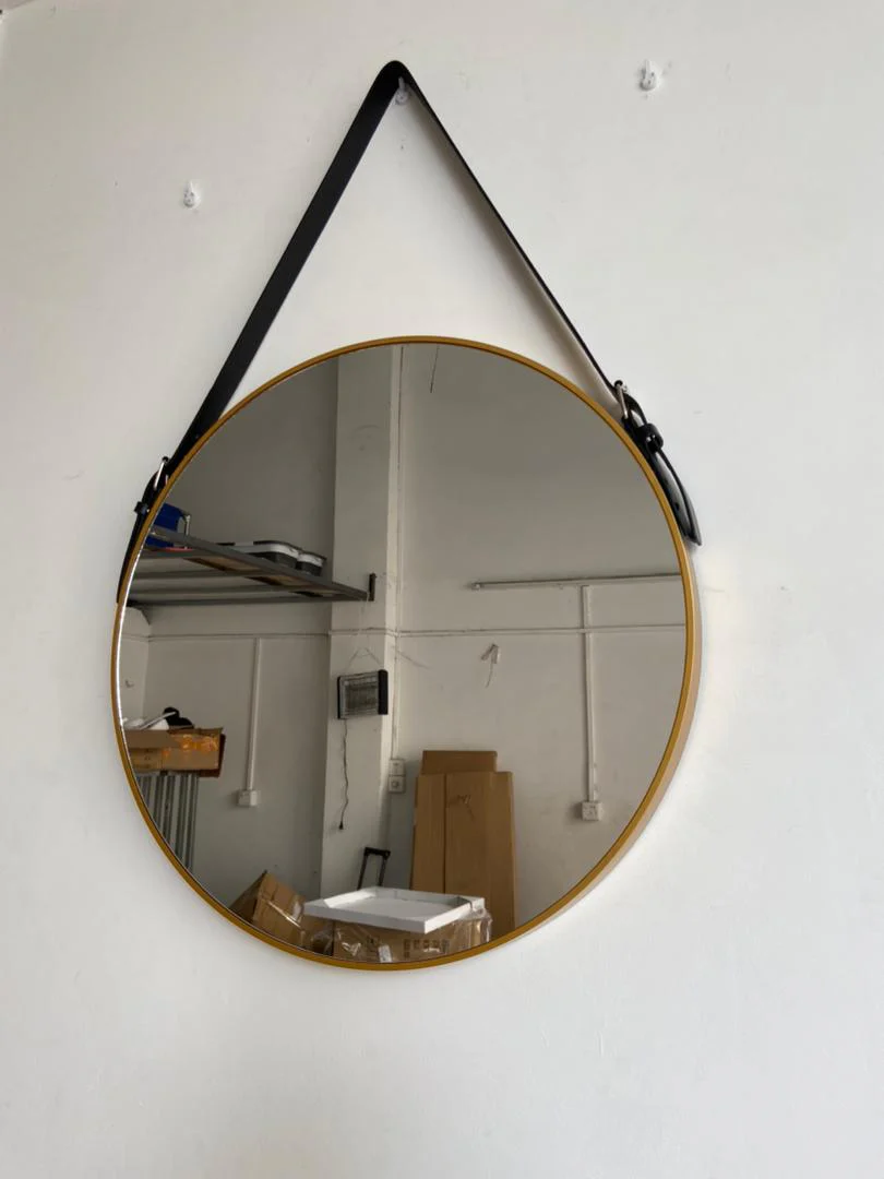 Nordic wall mirror 50cm - Image 3
