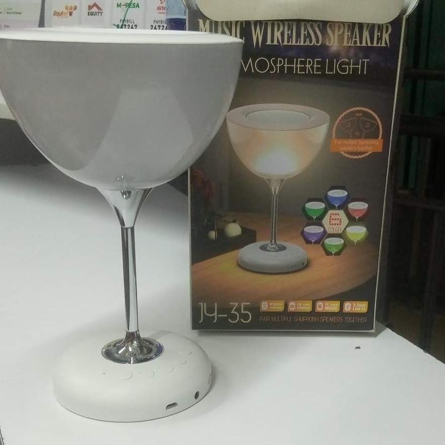 Novel wine glass bedside lamp - Image 10