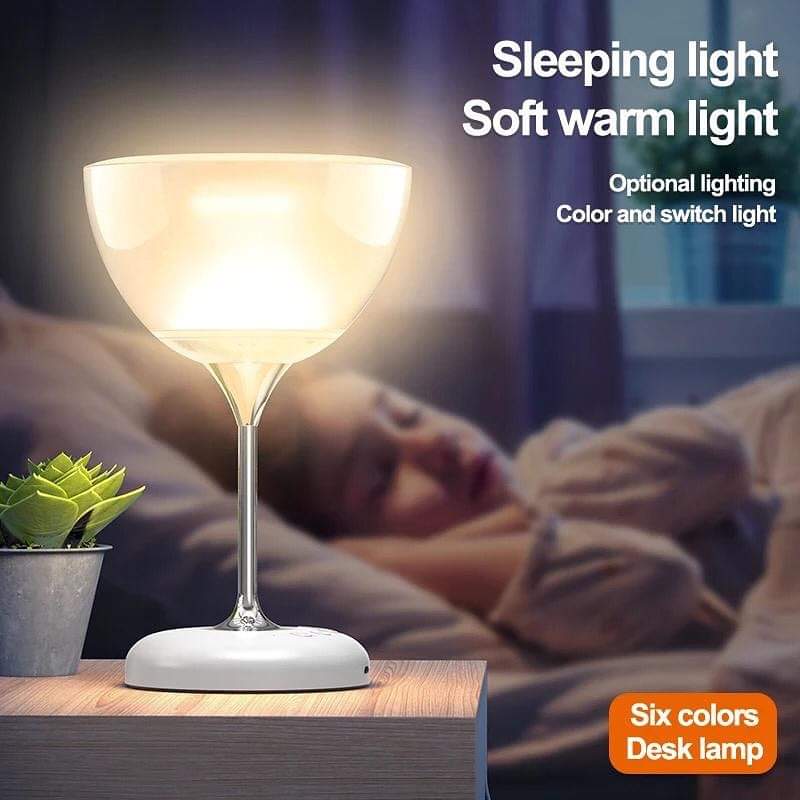Novel wine glass bedside lamp - Image 2