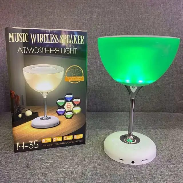 Novel wine glass bedside lamp - Image 4