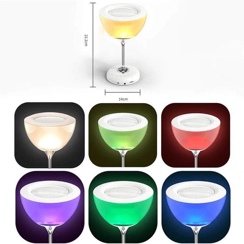Novel wine glass bedside lamp - Image 8