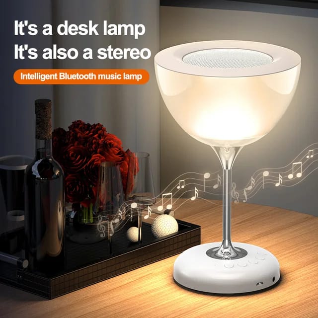 Novel wine glass bedside lamp with 6 colour atmospheric lights - Image 3
