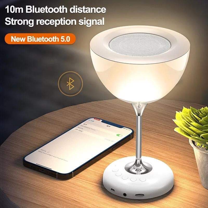 Novel wine glass bedside lamp with 6 colour atmospheric lights - Image 5