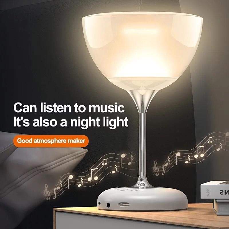 Novel wine glass bedside lamp with 6 colour atmospheric lights - Image 7
