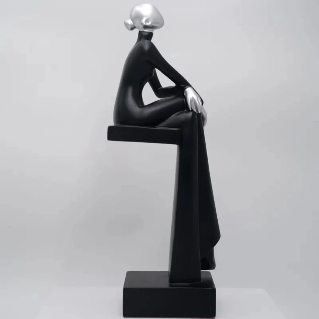 Office/home figure Modeling Resin Table Ornaments - Image 2